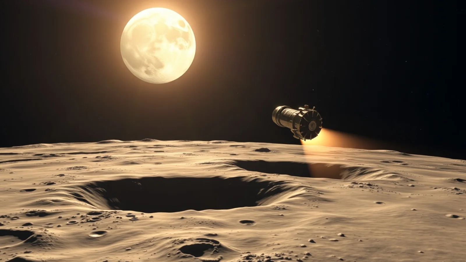 Foguete da SpaceX Vai Cair na Lua em Agosto
